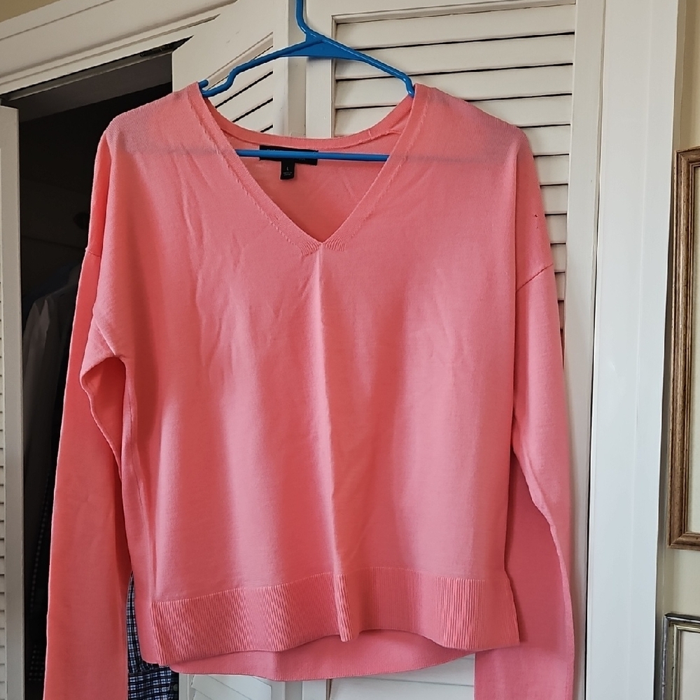 Lovely Peach Merino Wool Sweater